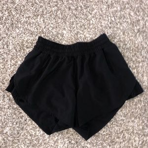 Lululemon ruffle shorts